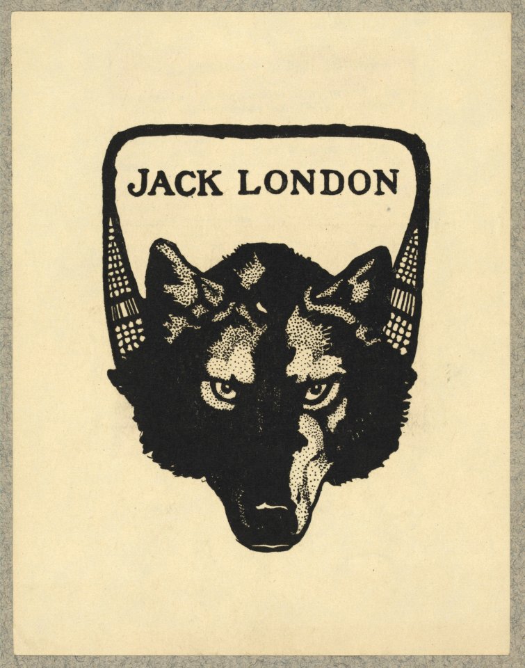 Bookplate of Jack London LCCN2009633505