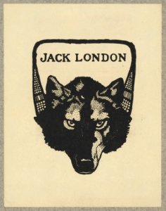 Bookplate of Jack London LCCN2009633505 photo