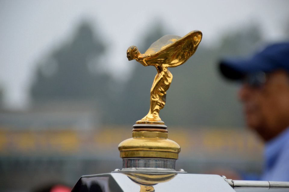 Bonnet Ornament - Rolls-Royce - 1938 - 2530 cc - 6 cyl - WBA 8236 - Kolkata 2016-01-31 9614