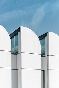 Building structure blue