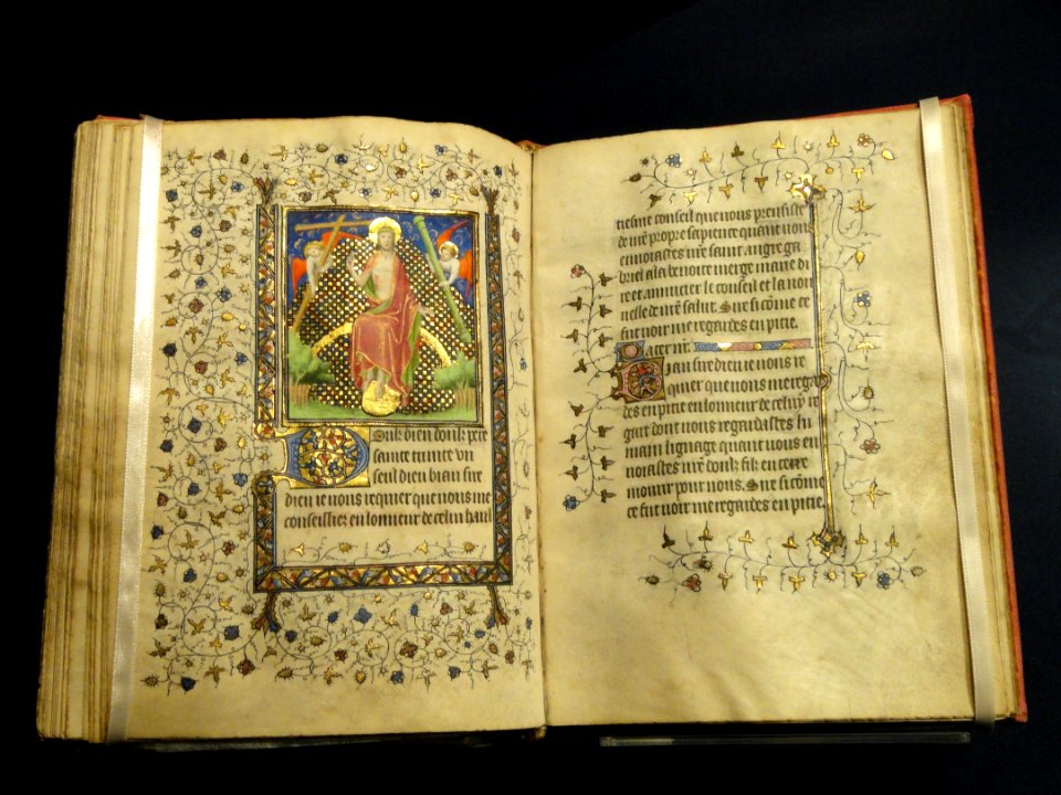 Book of Hours, workshop of the Boucicaut Master, France, c. 1412 - Nelson-Atkins Museum of Art - DSC08389