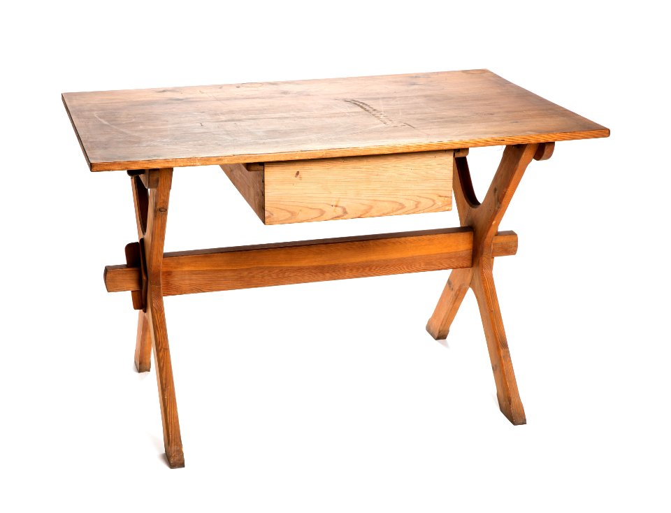 Bord för skoputsning, 1896 - Hallwylska museet - 108514