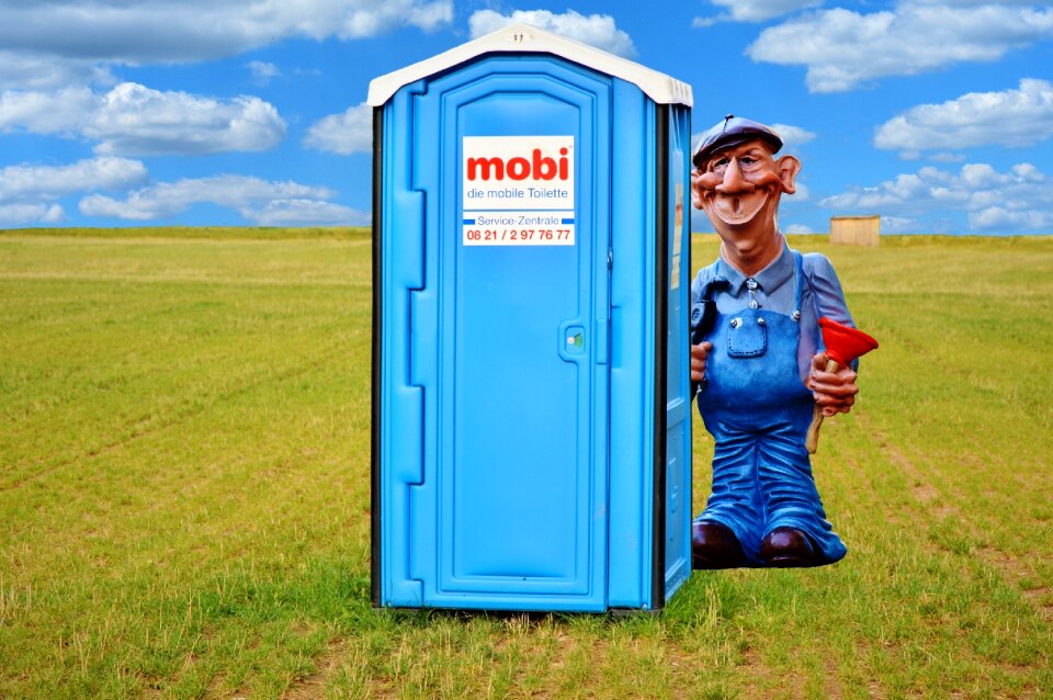 Toilet dixi loo mobile toilet