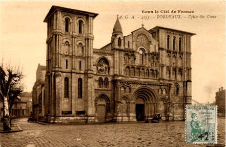 Bordeaux - Basilique Sainte-Croix 1