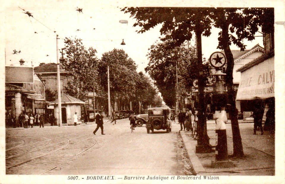 Bordeaux - boulevard Wilson - barrière Judaïque 1