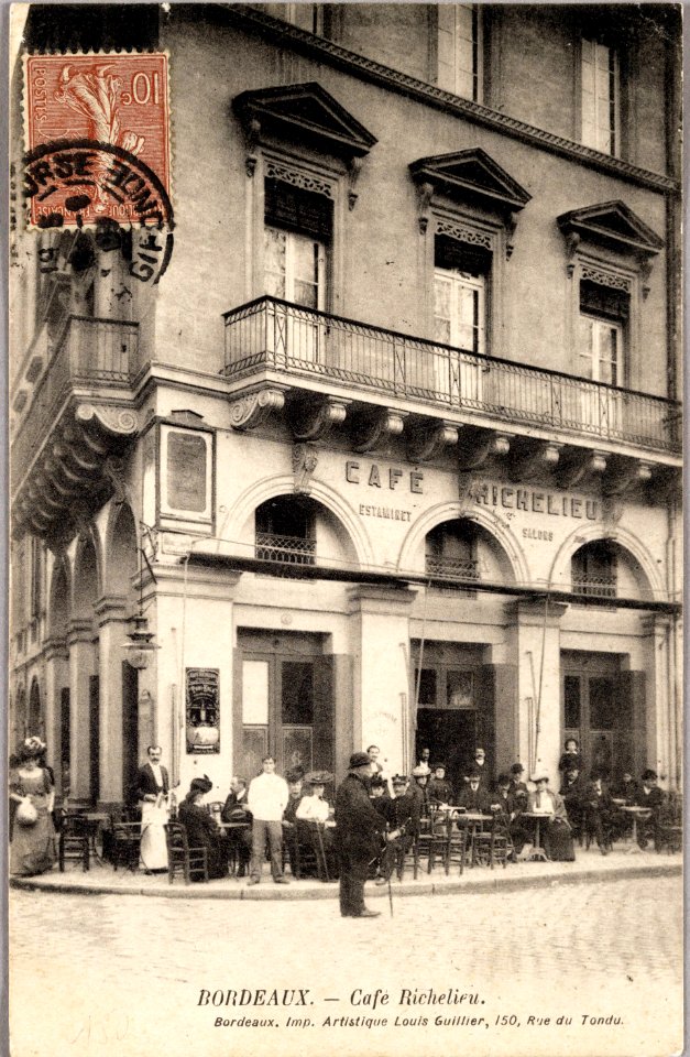 Bordeaux - Café Richelieu 1