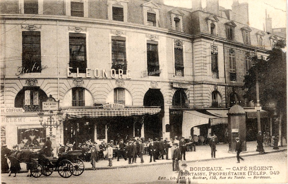 Bordeaux - Café le Régent 1