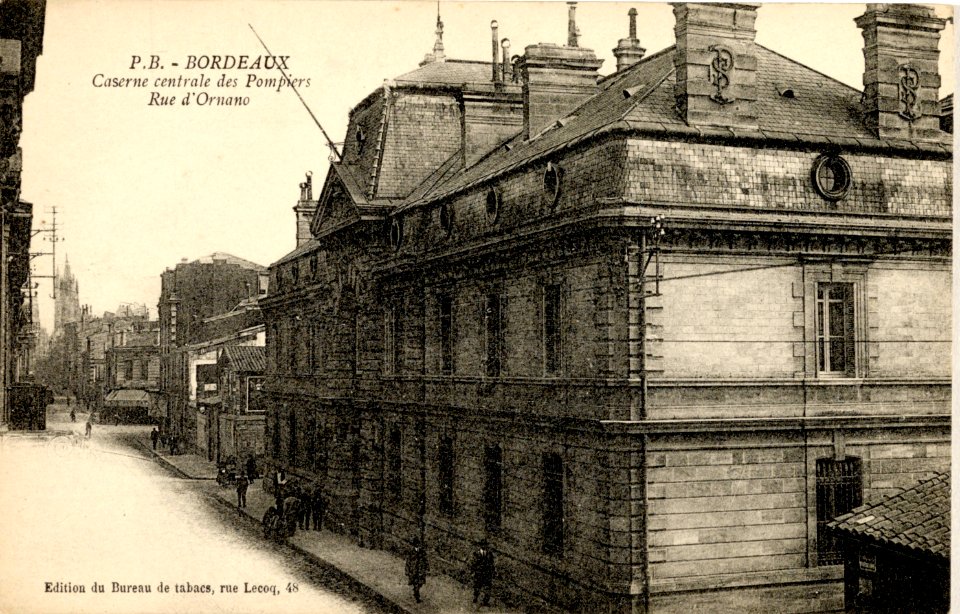 Bordeaux - Caserne - Sapeurs Pompiers