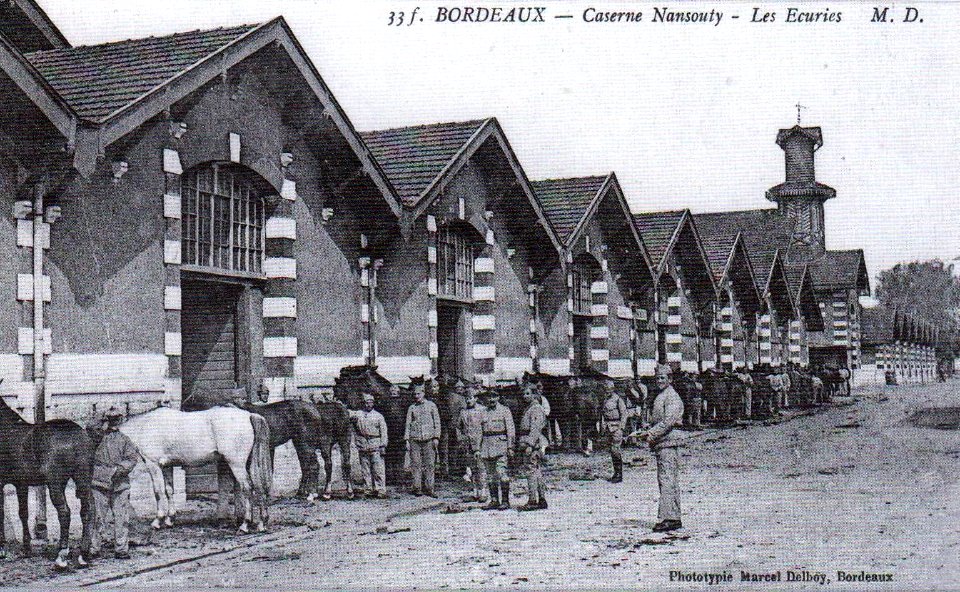 Bordeaux - Caserne Nansouty - écuries