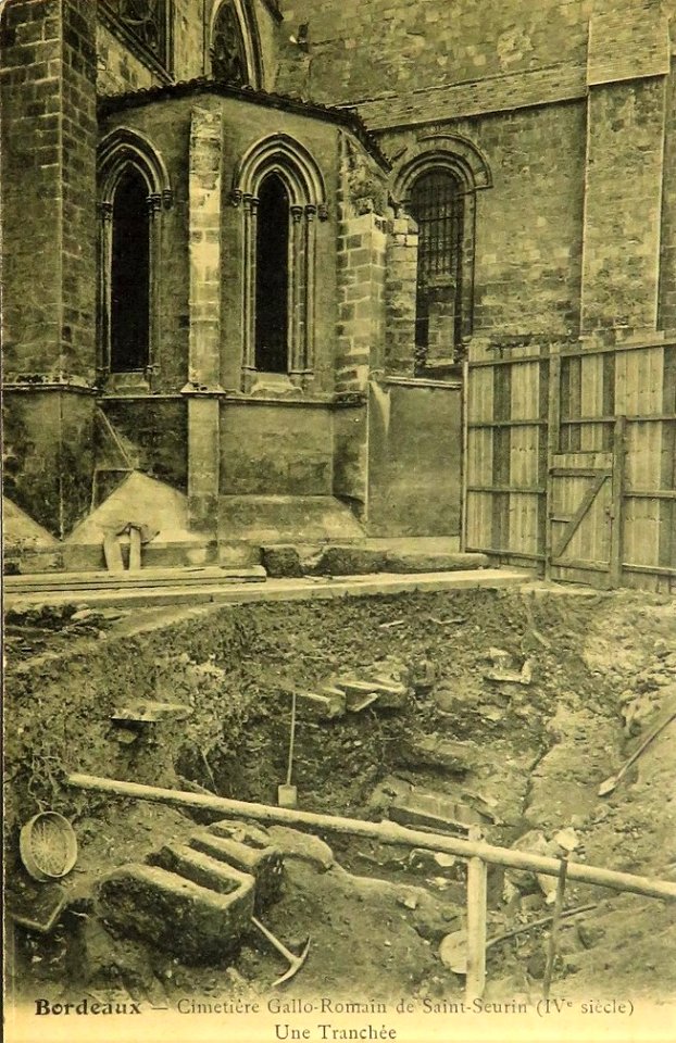 Bordeaux - cimetière Gallo-romain de Saint-Seurin 1