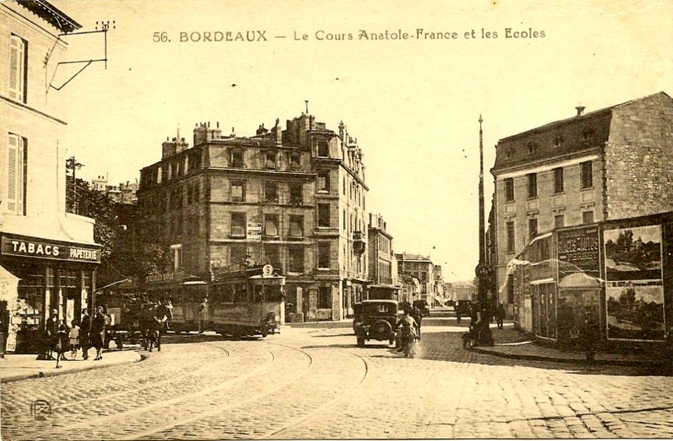 Bordeaux - cours Anatole-France