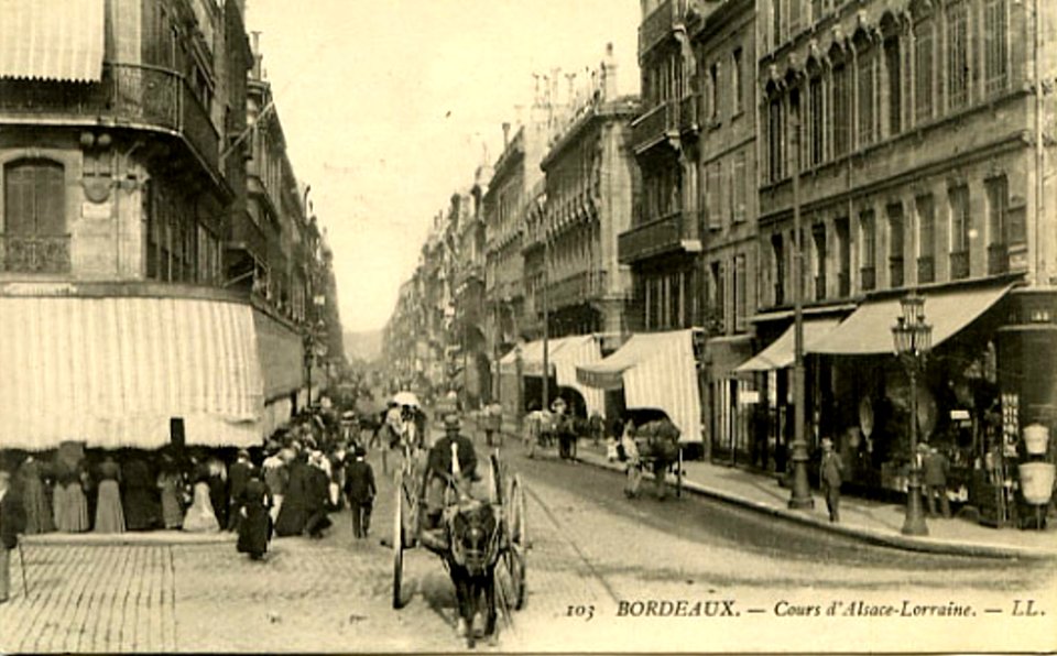 Bordeaux - cours d'Alsace-Lorraine 1