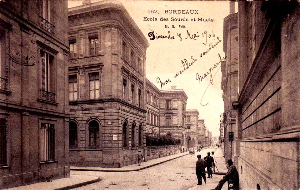 Bordeaux - Ecole des Sourdes et Muets