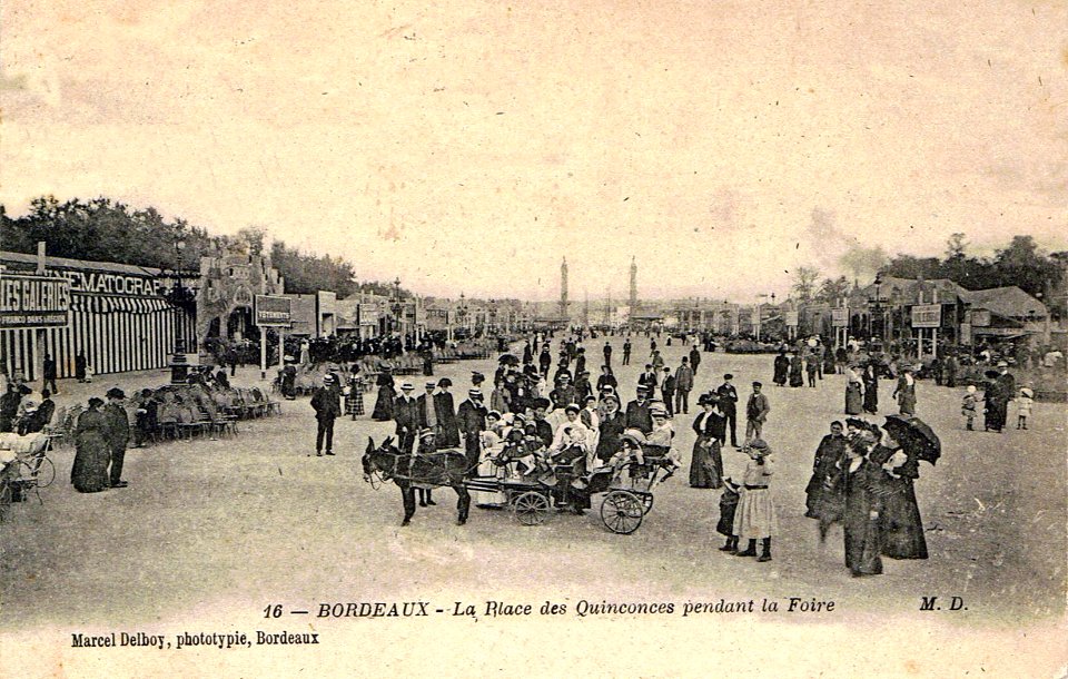 Bordeaux - Foire - Place des Quinconces