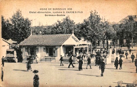 Bordeaux - Foire de Bordeaux 1920 (anon) photo