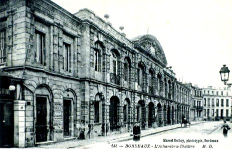 Bordeaux - Alhambra - cafe-concert