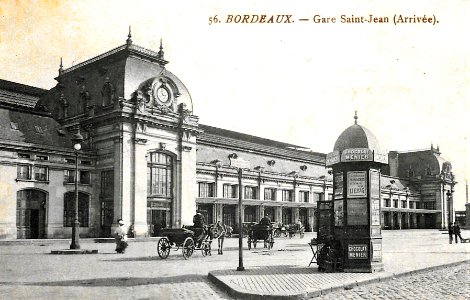 Bordeaux - Gare Saint-Jean (arrivée)
