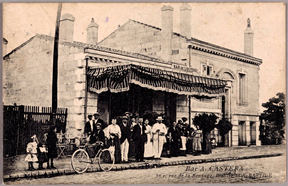 Bordeaux - Bar Castera (rue de la Benauge)