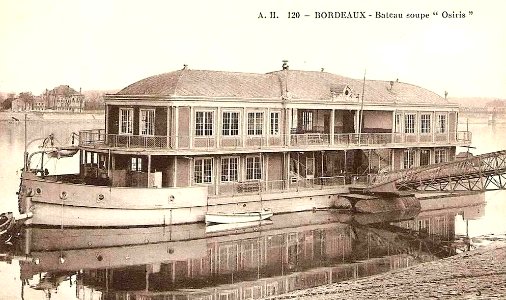Bordeaux - Bateau soupe Osiris (A.H)