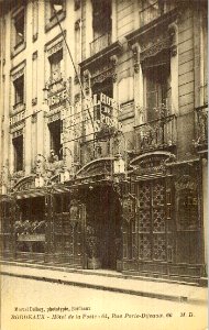 Bordeaux - Hôtel de la Poste - rue Porte Dijeaux 1