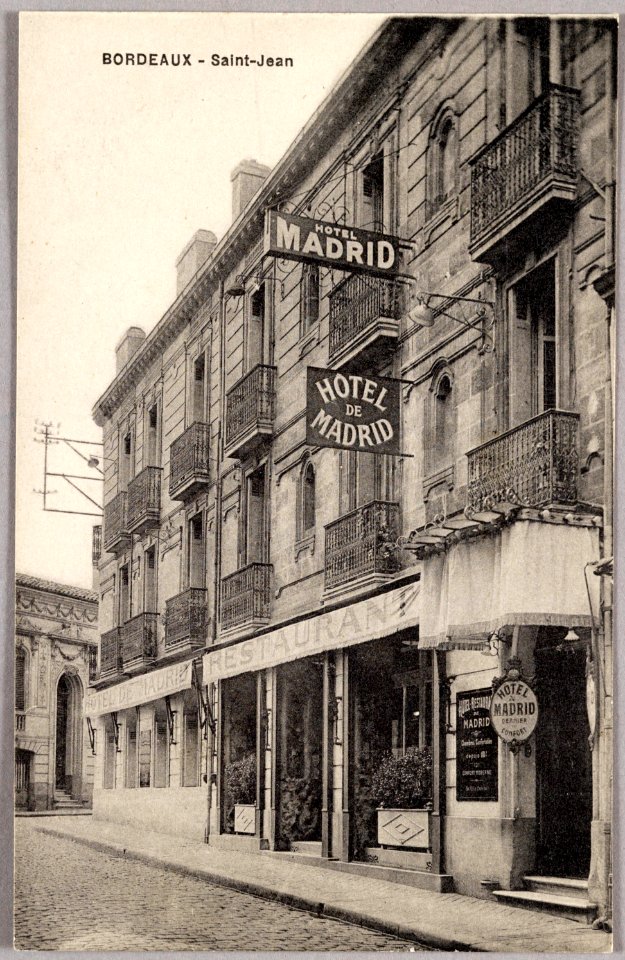 Bordeaux - Hôtel de Madrid 1
