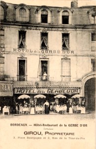 Bordeaux - Hôtel de la Gerbe d'Or