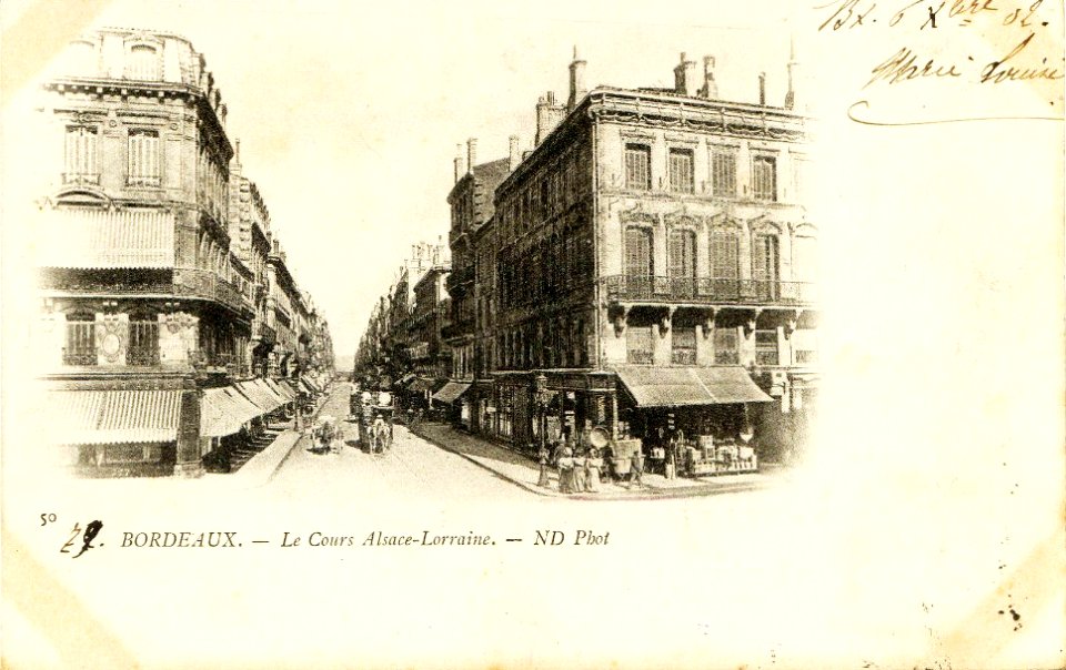 Bordeaux - cours d'Alsace-Lorraine 3