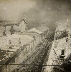 Bordeaux - Incendie des Huileries Mauret et Prom à Bacalan (1906) 1 a