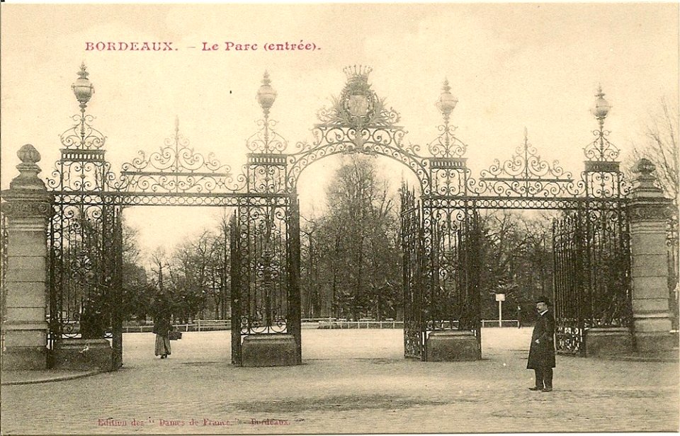 Bordeaux - Jardin public (entrée) 1