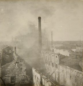 Bordeaux - Incendie des Huileries Mauret et Prom à Bacalan (1906) 2 a