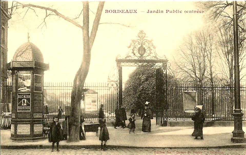 Bordeaux - Jardin public (entrée) 2