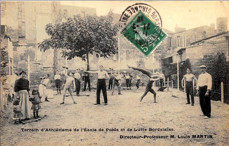 Bordeaux - Ecole de poids et de lutte 2