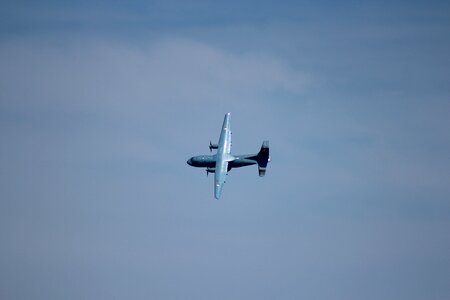 Airshow airplane flight