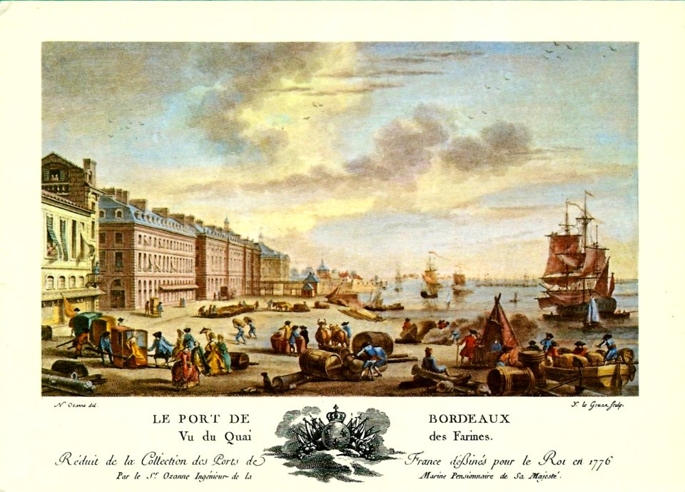Bordeaux - Le port et quai des farines