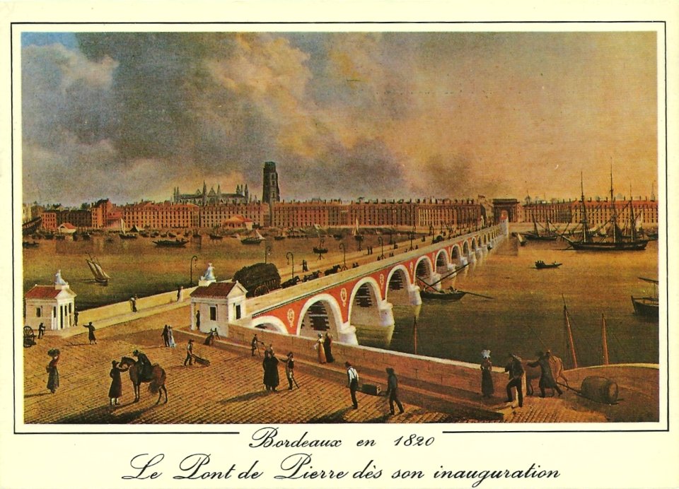 Bordeaux - Le pont de pierre 1