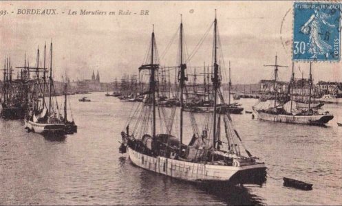 Bordeaux - Les morutiers en rade (BR)