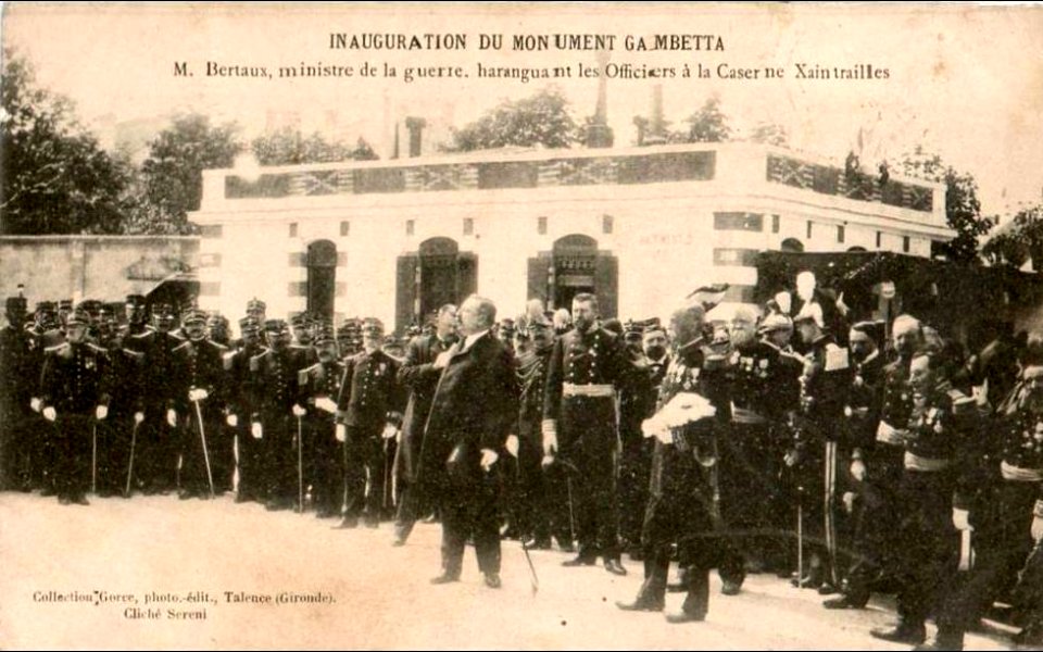 Bordeaux - monument Gametta 24-25 avril 1905 12