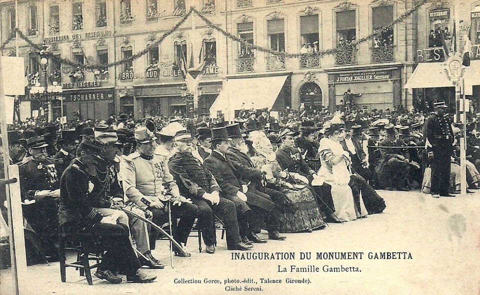 Bordeaux - monument Gametta 24-25 avril 1905 5
