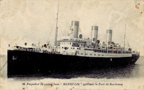 Bordeaux - Paquebot Le Massilia
