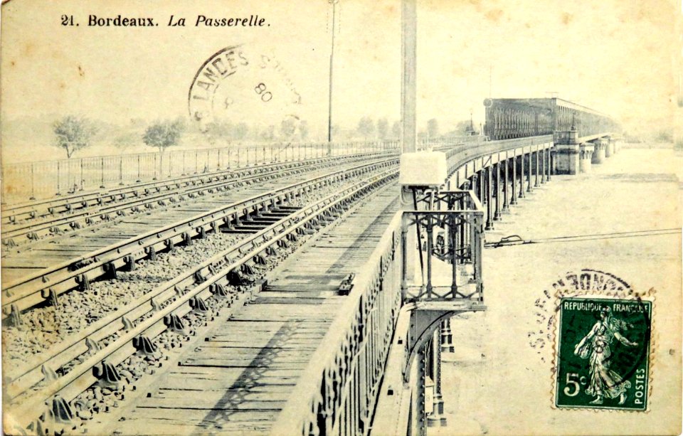 Bordeaux - Passerelle Eiffel