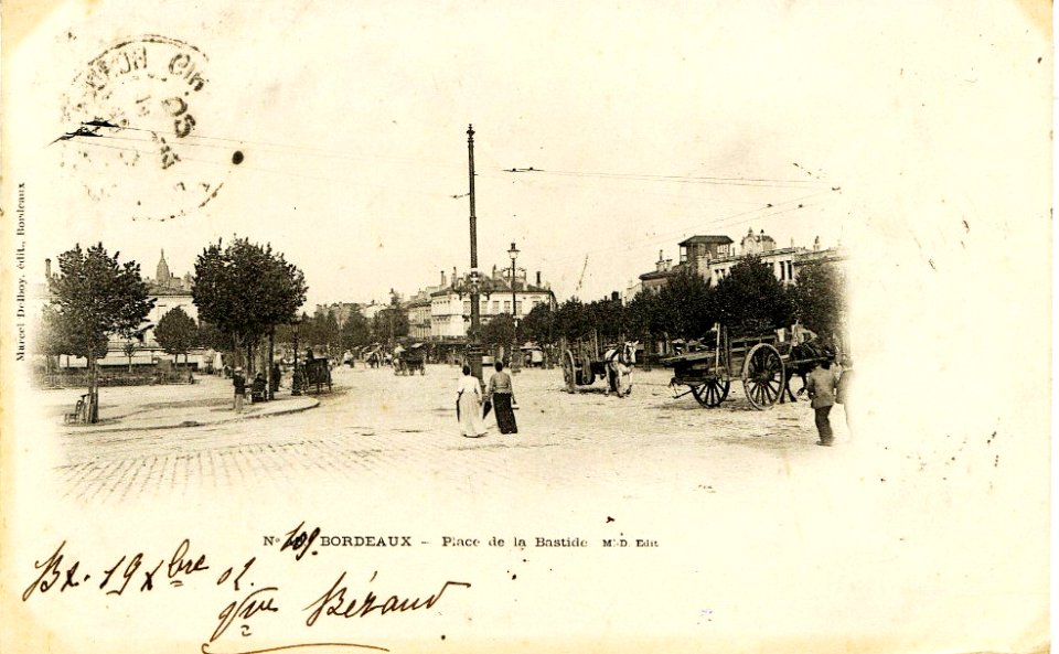 Bordeaux - Place de la Bastide