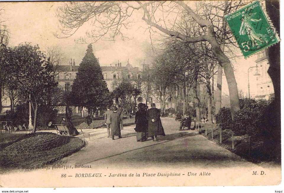 Bordeaux - Place Gambetta (ancienne Place Dauphine)