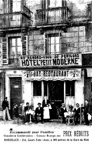 Bordeaux - Hôtel Moderne - cours St Jean