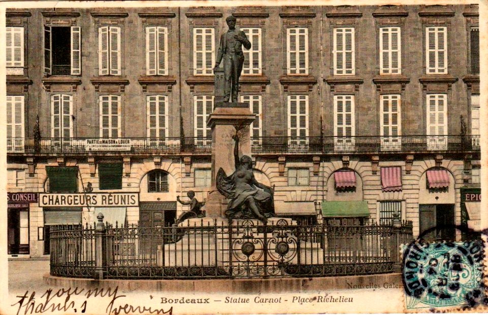 Bordeaux - Place Richelieu 1