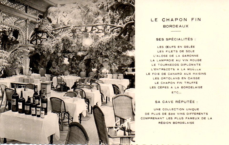 Bordeaux - Le Chapon Fin 5