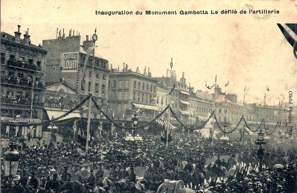 Bordeaux - monument Gametta 24-25 avril 1905 6