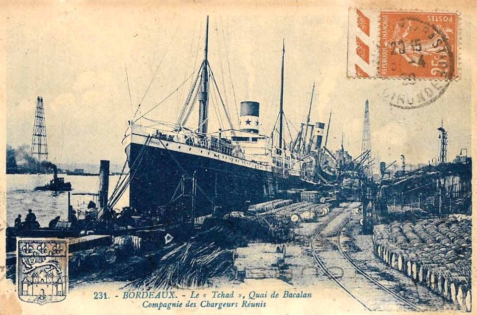 Bordeaux - Quai de Bacalan - Le Tchad