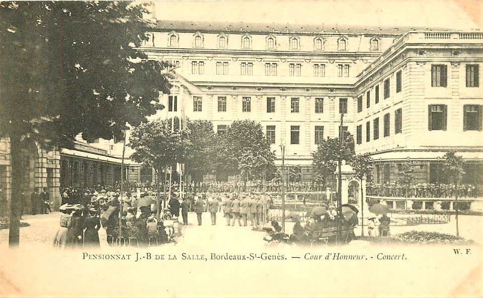 Bordeaux - pensionnat Jean-Baptiste de la Salle (St Genès) 1