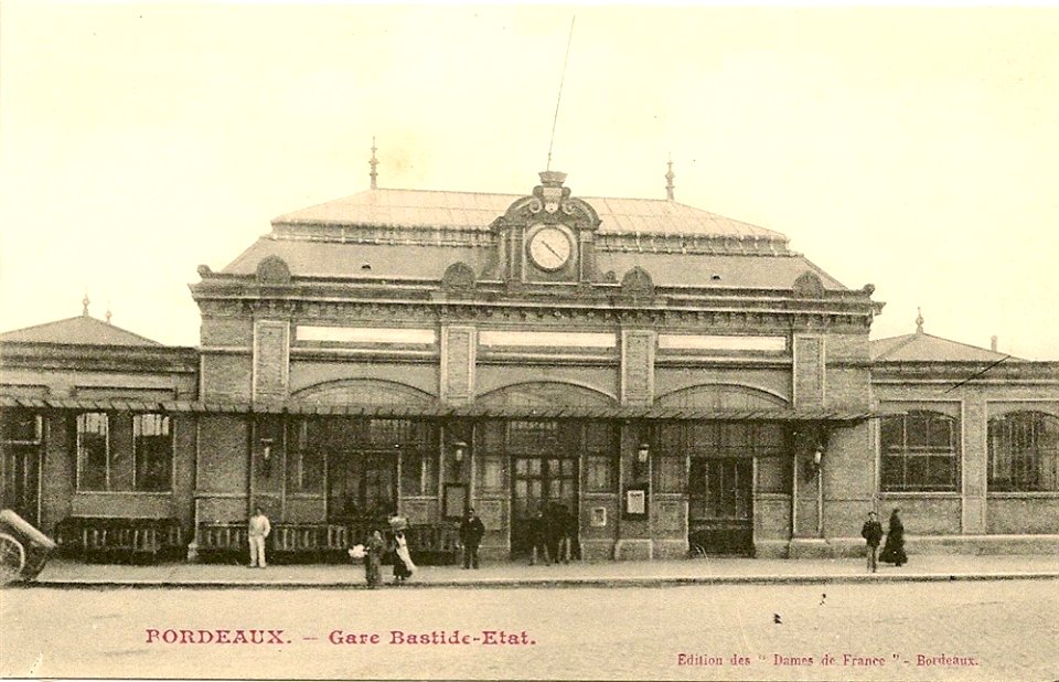 Bordeaux - Quai Deschamps et Gare de l'Etat 3