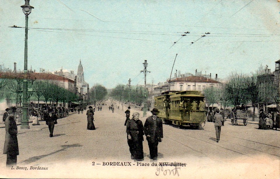 Bordeaux - Place du Pont 1